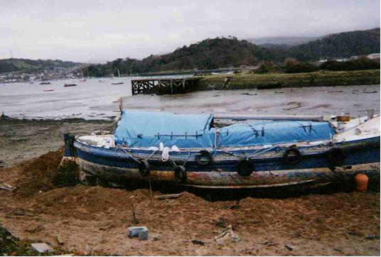 The wreck at Deganwy